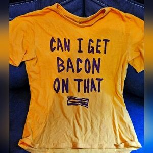 Bacon‎ t-shirt